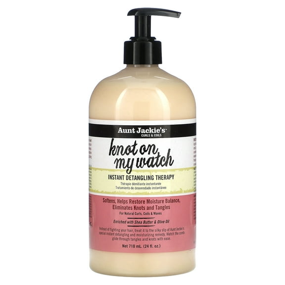 Knot On My Watch, Instant Detangling Therapy, 24 fl oz (710 ml), Aunt Jackie's Curls & Coils