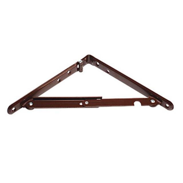 H505 8 X 8 In. Folding Shelf Bracket, 2 Pack