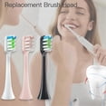 thumbnail image 2 of 10PCS Replacement Brush Heads for X3 Electric Toothbrush,Pink, 2 of 5