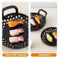 thumbnail image 3 of OUNONA Snack Tray Fast Food Baskets Plastic for Guests at Camping 1Set, 3 of 8