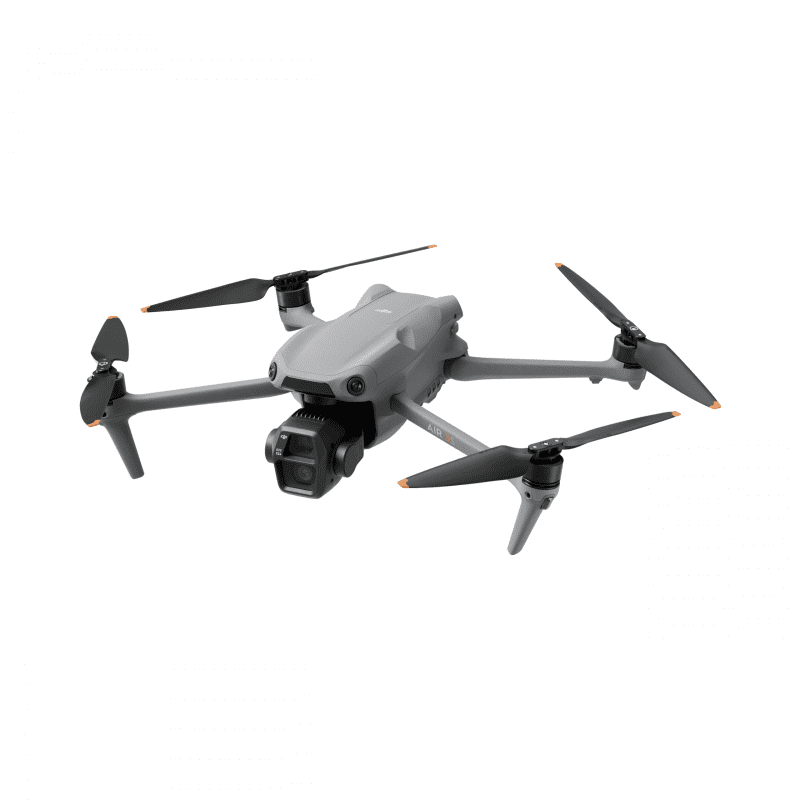 DJI Air3s Professional HD dual-camera aerial drone with omni-directional obstacle avoidance and auto-tracking, Remote Control With Screen, 3 batteries