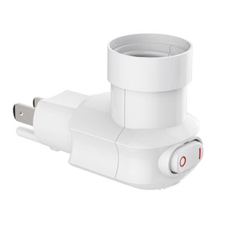 Polarized E26 Base Light Bulb Socket Plug – Convert Any E26 Socket into ...