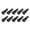 Black, variant on NFTIGB 10 Count Red Rubber Broadheads for Archery Practice and Sports Shooting, 8mm / 0.31 inches Outer Diameter, Safe Blunt Arrowheads for Field Training