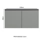 thumbnail image 2 of Gabinete Bajo Cocina Madesa Nice Suspendida con 2 Puertas 1, 2 of 10