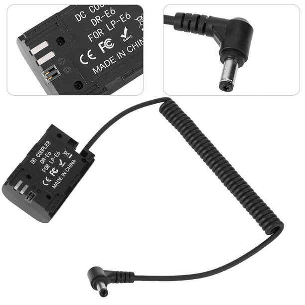 DC DC A LPE6N Decoder Completo Batería de Batería para 7d2/90d 80d 70d 5dsr SLR Camera