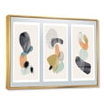 thumbnail image 3 of Designart 'Compostion Minimalistic of Organic Shapes I' Modern Framed Canvas Wall Art Print, 3 of 5
