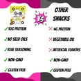 thumbnail image 6 of Whoa Momma! Protein Popcorn Honey Mustard, High Protein, Gluten Free Popcorn, 3-pack of 2.1oz Bags, 6 of 6