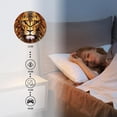 thumbnail image 4 of 10 Inch Wall Clock Battery Operated Silent Clock Decorative for Office, Kitchen, Outdoor, Living RoomBoho Lion Animal Exquisite Design, 4 of 4