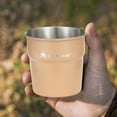 thumbnail image 2 of Uutvmp Camping Coffee Mug, Stainless Steel Cup, Drinking Glasses Ultralight Stackable Water Cup Travel Cup for Picnic Camping Campfire Travel Cooking, 2 of 7