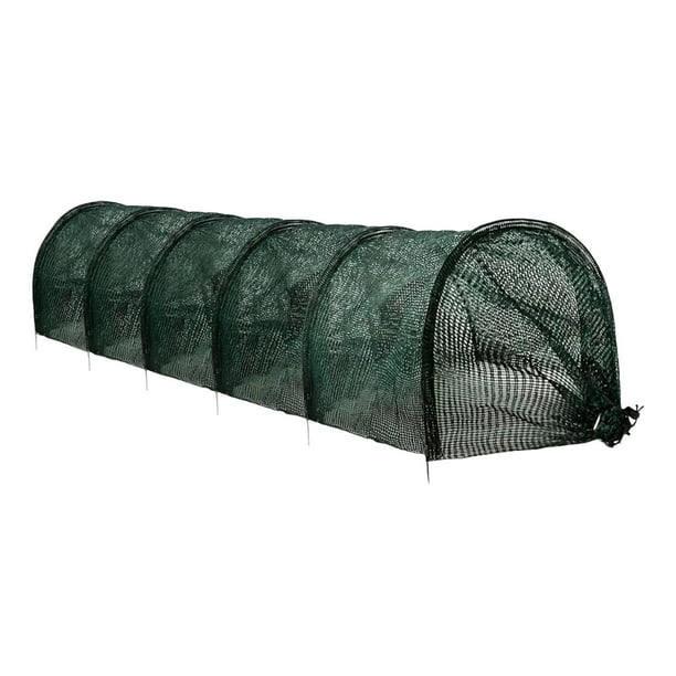 Red de sombra para túnel de jardín Strade Fareast Limited aros de campana kit de invernaderos Verde