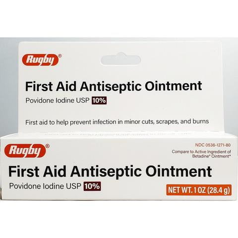 Major Rugby First Aid Antiseptic Ointment 10% 1 oz. Each