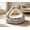 coffee, variant on Round Plush Fluffy Hooded Cat Bed – Cozy Cave for Indoor Cats or Small Dogs, Calming Donut-Shaped Anti-Anxiety Pet Bed, Waterproof Bottom, Washable (20" × 20", Brown)