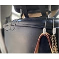 thumbnail image 2 of Vett 2 car seat backrest organizer hook headrest pendant (silver), 2 of 5