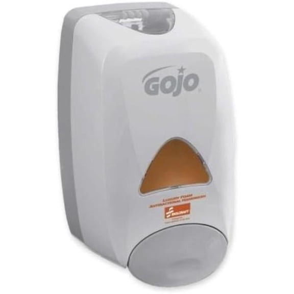 GOJO® Green Seal Certified Antibacterial Foam Hand Soap Wash/Dispenser, Gray/Dove Gray (AbilityOne 4510-01-551-2865)