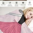 thumbnail image 3 of Jiayy  Ballet Plush Blanket Girls Dance Ballet Sherpa Blanket for Kids Boys Girls Sports Theme Throw Blanket Soft Fuzzy Blanket for Sofa Bed Couch, 3 of 6