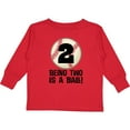 thumbnail image 3 of Inktastic 2nd Birthday Baseball 2 Year Old Boy Boys or Girls Long Sleeve Toddler T-Shirt, 3 of 5