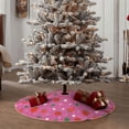 thumbnail image 4 of Sikiie Strawberry Floral Nativity Christmas Tree Skirt, Jesus Christian Winter Holiday Tree Mat Decoration(30-48IN)30", 4 of 6