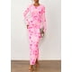 thumbnail image 4 of Vestido PRETTYGARDEN Maxi Ajustado Floral de Manga Larga Rosa M, 4 of 8