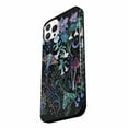 thumbnail image 3 of Tobelint Case for iPhone 13 Pro,Night Forest Moth Pattern Case with Side Print,Slim Bumper Full Cover, 3 of 5
