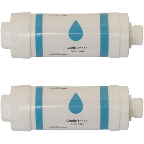 Gentle Prince ION WATER Bidet filter - Clean Water Bidet Filter for Electronic Toilet Seats (2PCS)
