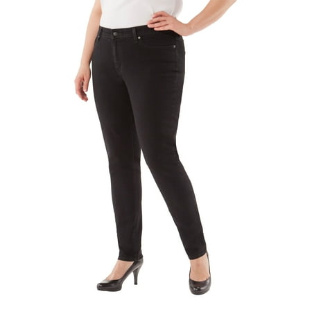 Signature by levi strauss & co. - Women's Plus Simply Stretch Skinny Jeans - Walmart.com