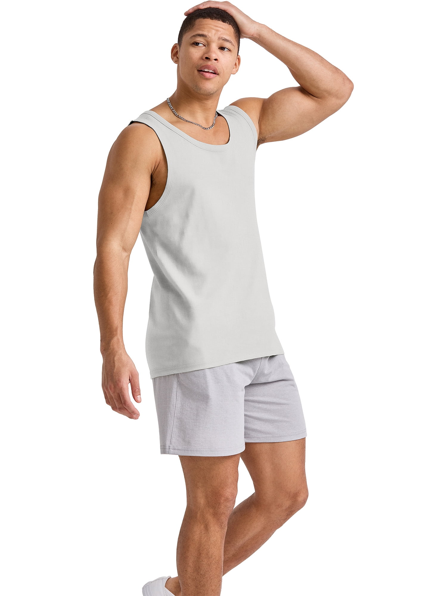 Hanes Men's Tank Top Sleeveless Shirt Tri-Blend Originals Lightweight sz S-2XL