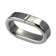 thumbnail image 3 of yuksok 100 Pieces Oval Linking Rings Jump Rings Stainless Steel Metal Jewelry Links 1.76cmx0.63cmx0.35cm, 3 of 7