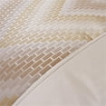 thumbnail image 5 of MICHAEL AMINI Infinity 21x21" Velvet Pillow in Gold/Cream Metallic Set of 2, 5 of 5