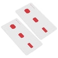 thumbnail image 1 of Amblyopia Correction Card, Lightweight Waterproof Red Green 2pcs Strabismus Training Cards Dirt Resistant  For Daily Use, 1 of 8