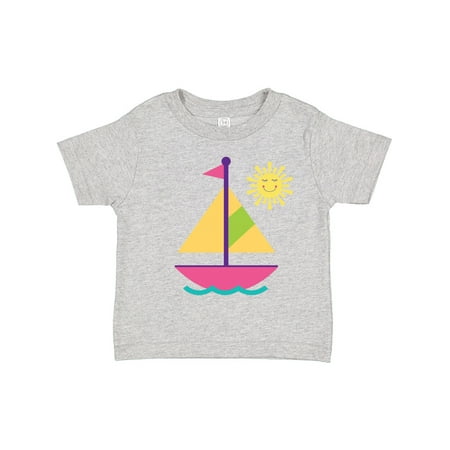 

Inktastic Sailing Nautical Sailboat Girls Gift Toddler Toddler Girl T-Shirt