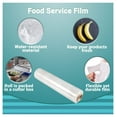 thumbnail image 5 of Food Service Film Roll - 24" x 2000ft (4 Rolls) with Cutter Box - Commercial Grade PVC Wrap for Kitchen, Deli, Restaurant & Catering, 5 of 7