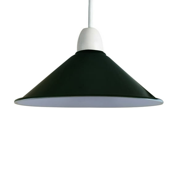 Vintage Industrial Green E27 Metal Ceiling Pendant Lamp Shade Retro Loft Hanging Light