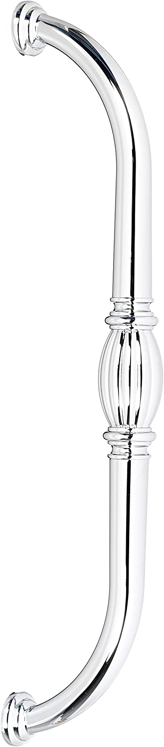 Alno D234-12-PB/NL Tuscany 12" Center To Center Traditional Solid Brass Appliance Handle