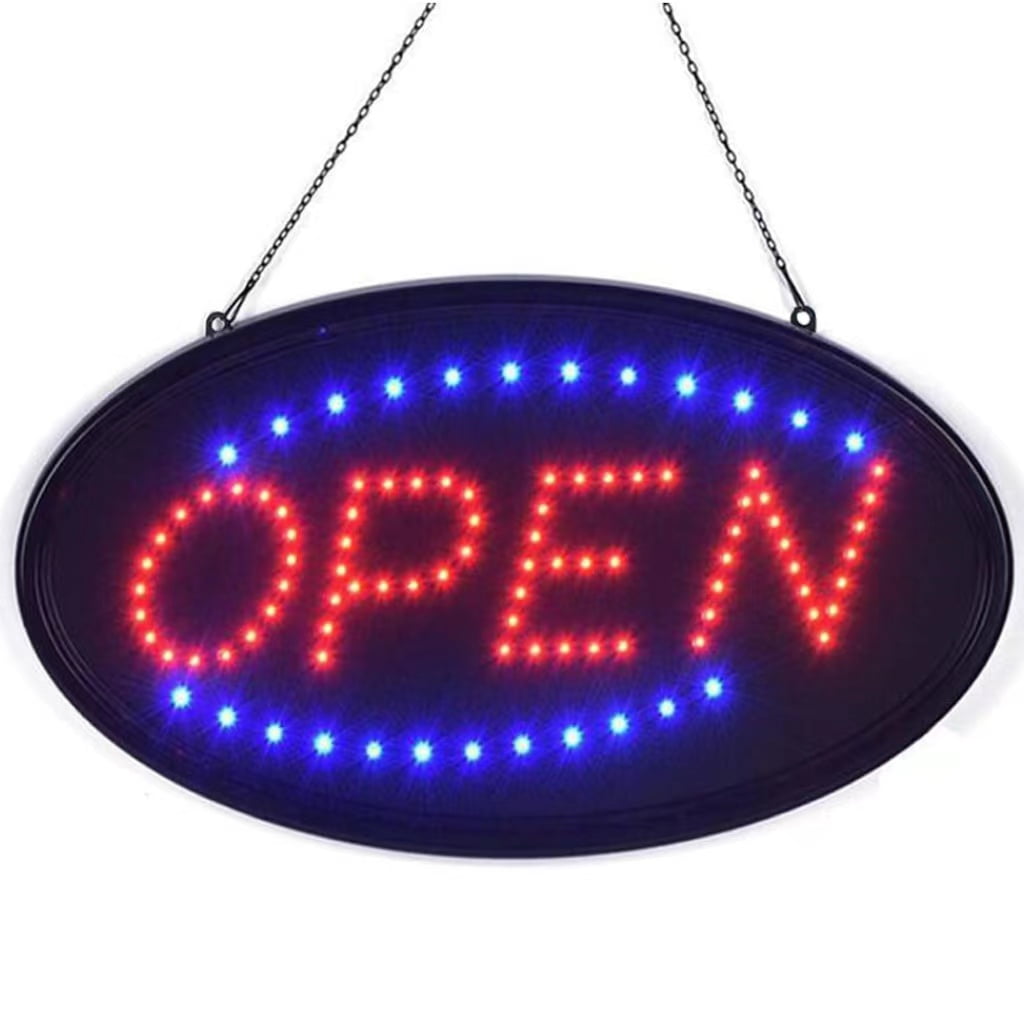 KEBE LED Neon OPEN Sign, 19''x10