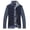 Blue, variant on Men's Plush Turtleneck Stand Collar Long Sleeve Color Block Leisure Plush Sweater Coat Thickened Stand Collar Warm Sweater Sweater