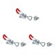 thumbnail image 1 of Eigraketly 8X Toggle Clamp Hasp Hasp Tool Handy Lid Installation Supplies Hardware Shockproof Home Box Solidness Type1, 1 of 6
