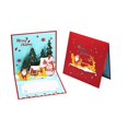 thumbnail image 2 of Clearance! Excellent Christmas Blessing Postcard Party Gift Greeting Cards Set Winter Holiday New Year Card For Home Party 3d Card Festive Desktop Decoration Gift Merryschristmas Tha, 2 of 9
