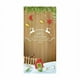 thumbnail image 2 of Decoraciones navideñas, adornos navideños, regalos de Navidad. Cortina navideña para puerta con bandera, foto de Papá Noel y cachorro para exteriores. Decoración de fondo colgante de tela de poliéster, 2 of 6