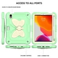 thumbnail image 7 of Elehold for iPad mini 7 (A17 Pro)2024/6th Case with Kickstand Butterfly Wings Pencil Holder, Heavy Duty Hard Rugged Protective Cover Kids Girls for iPad mini 7 (A17 Pro)2024/6th,H, 7 of 7