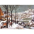 thumbnail image 3 of Pieter Bruegel The Elder 18x14 Black Modern Framed Museum Art Print Titled - Hunters in the Snow (Winter), 3 of 5