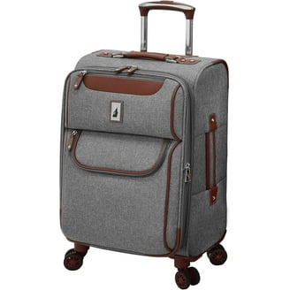 (取寄) ロンドン フォグ 29インチ ウェストミンスター スピナー スーツケース - ソフトサイド, エクスパンダブル, London Fog 29” Westminster Spinner Suitcase - Softside, Expandable, Black-Chestnut  Black/Chestnut London Fog Westminster Grey 25