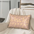 thumbnail image 3 of Easygdp Cute Bee Pillowcase 20×30 inches, Throw Pillowcase with Invisible Zipper for Bedroom, Sofa, Office, 3 of 8