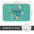 thumbnail image 2 of Kdxio You are so Sweet,16" x 24", Non-Slip Front Door Mats,Outdoor Welcome Mat Washable, 2 of 9