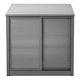 thumbnail image 1 of Armario de almacenamiento New Age Pet ECOFLEX Versa Stand de 30 pulgadas, gris, 1 of 7