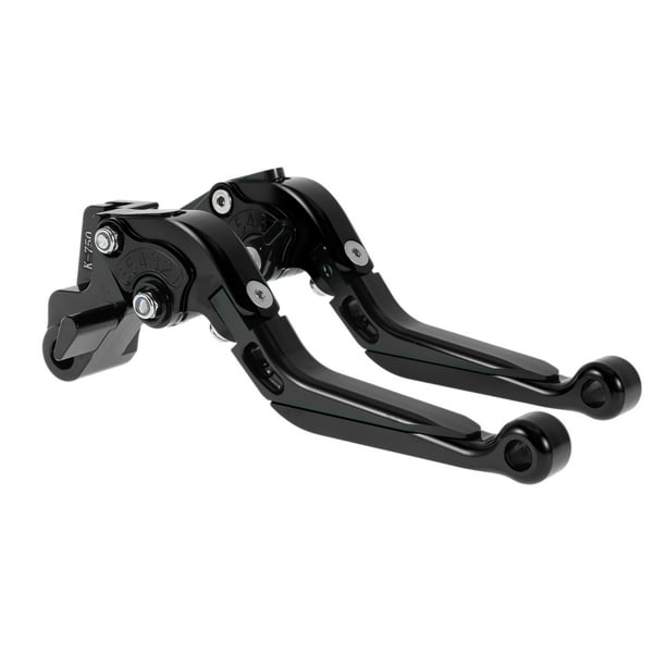 Palancas de freno y embrague cortas y largas para Kawasaki NINJA650R 2009-2016, palanca de freno ajustable de motocicleta de aleación de aluminio negro sólido