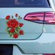 thumbnail image 5 of Pegatinas para coche con diseño de rosa romántica roja, impermeables, 7,87 x 7,87 pulgadas | Protección contra arañazos, calcomanías decorativas para coches, baños, azulejos y decoración del hogar., 5 of 5