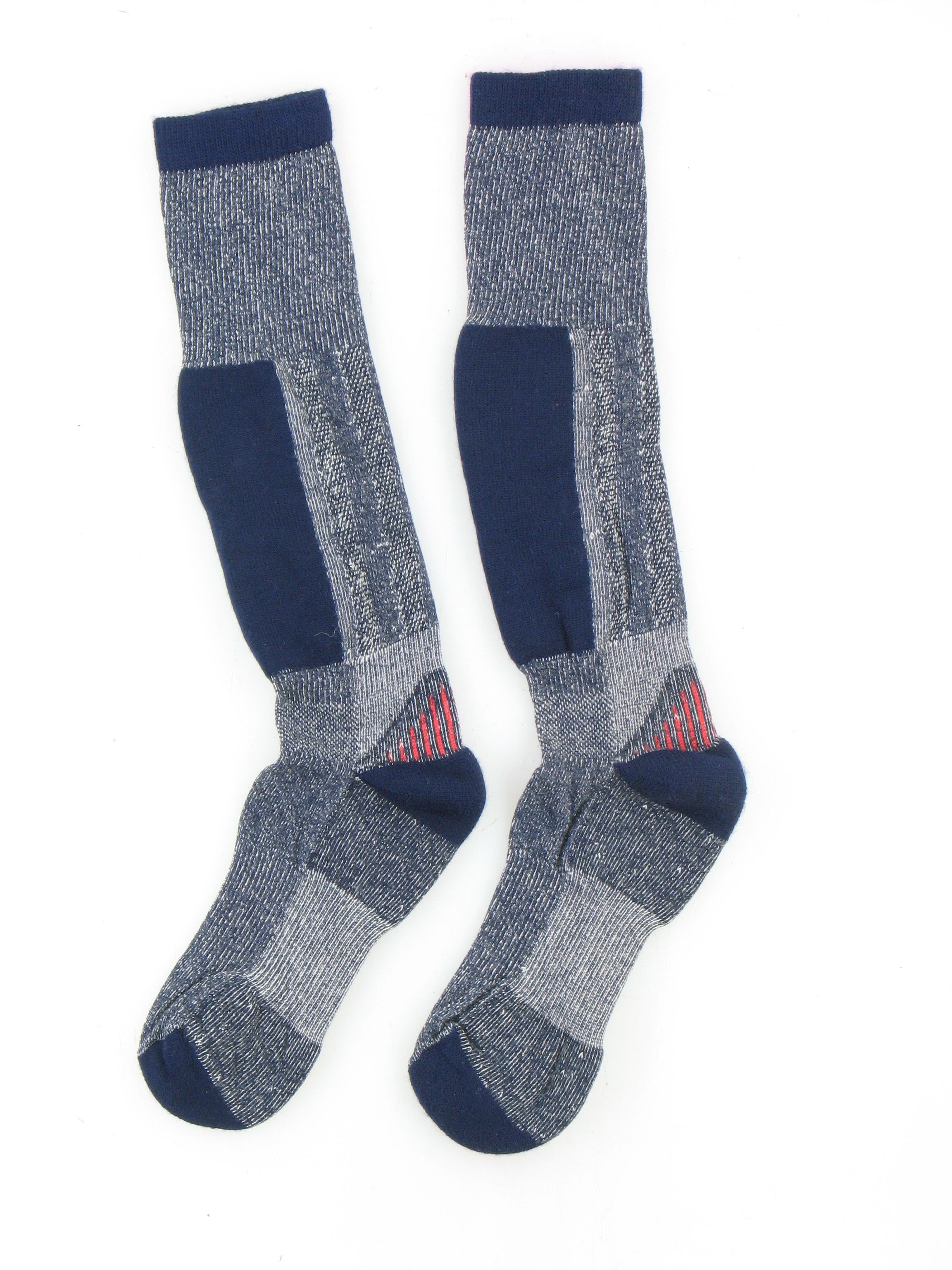 New 2 Pairs of Smart Sock Tech Skiing Socks Navy Large