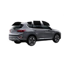 Haiy Co - PreCut 2Ply 10% Window Tint Film Kit For 2013-2018 Hyundai Santa Fe -Side+Rear Window