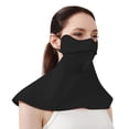 thumbnail image 3 of YUEHUA UPF 50+ UV Sun Protection Ice Silk Face Mask – Cooling Breathable Neck Cover for Golf, Fishing, Hiking for Women, 3 of 3