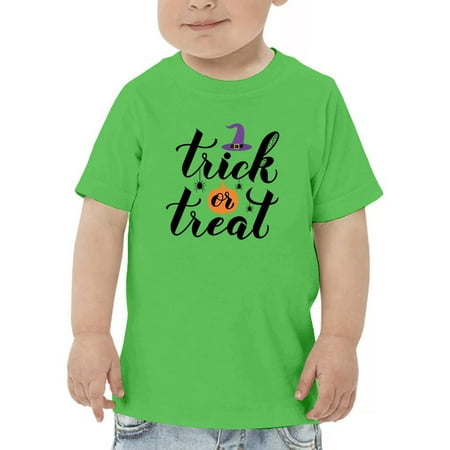 

Trick Or Treat Halloween Pumpkin T-Shirt Toddler -Image by Shutterstock 2 Toddler